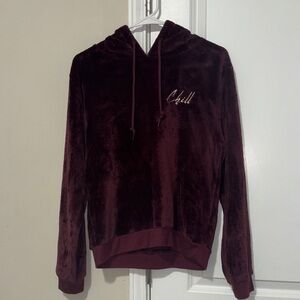 Cold Crush Burgundy Fleece Jacket
